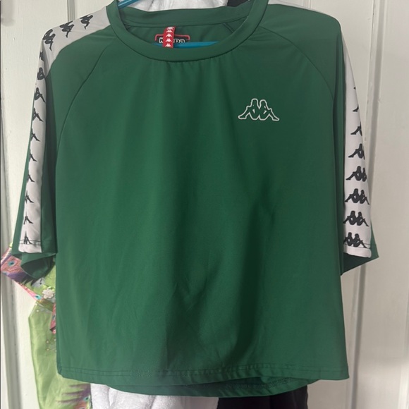 Kappa Forest Green Tee with Iconic Logo - Picture 1 of 1